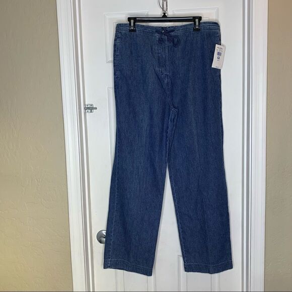 Marsh Landing 100% Cotton Jeans Button Fly Size Medium - Picture 1 of 11